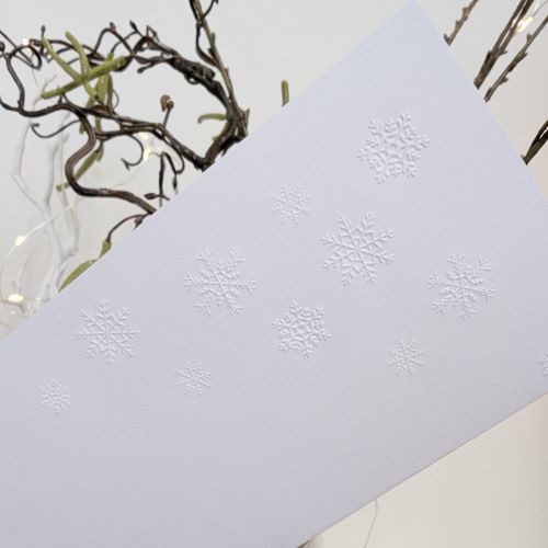 Briefpapier "Snowletters"